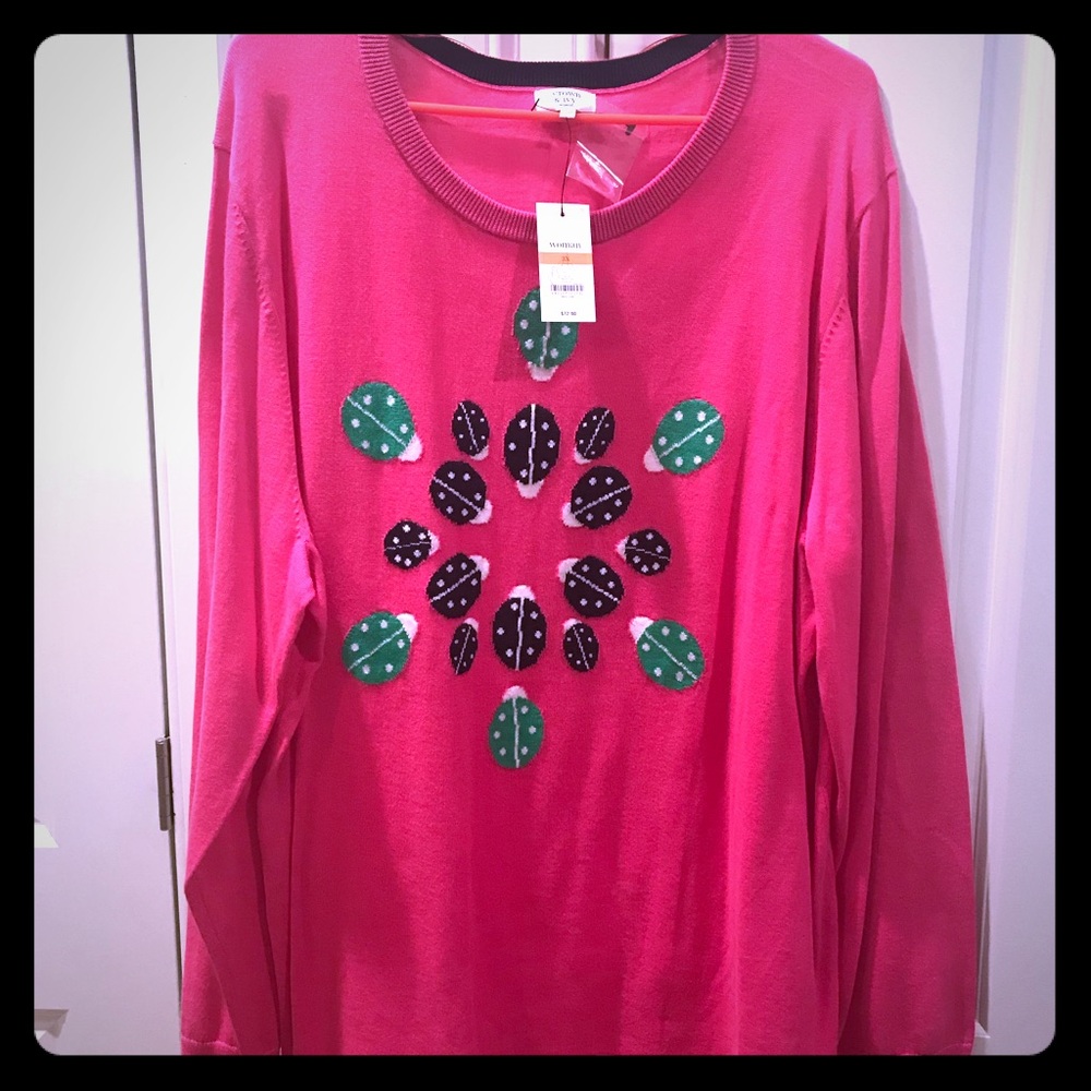 Womens Plus Crown & Ivy sweater 3x